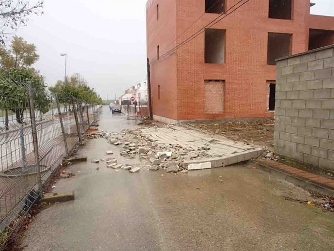 Derrumbe en Las Cabezas