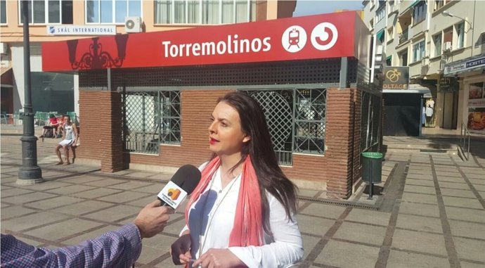 Maribel Tocón edil de urbanismo y portavoz del PSOE Ayto Torremolinos nogalera