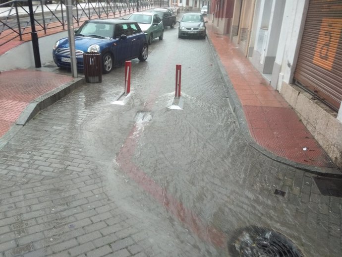 Efectos de la lluvia en La Herradura