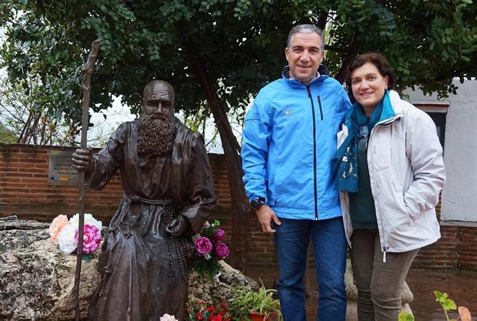 Elías Bendodo, en el municipio malagueño de Alapandeire 