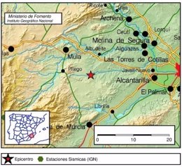 Un movimiento sísmico de magnitud 4,1 y con epicentro en Albudeite