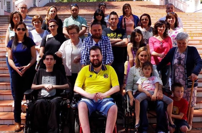 Membres de l'associació Conquistando Escalones