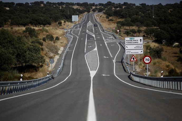 La carretera autonómica A-435 en Córdoba
