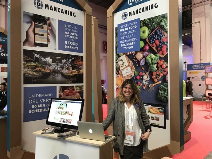 La fundadora i consellera delegada de Manzaning, Eva Tomàs