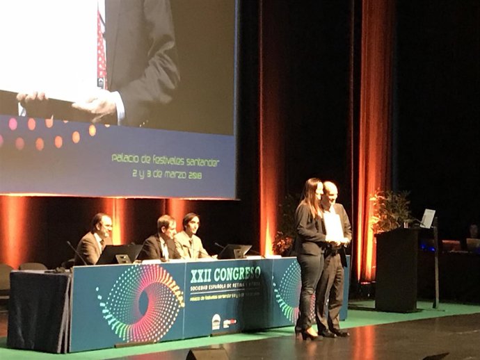 Entrega del Premio a la Mejor Comunicación 2018 de la SERV