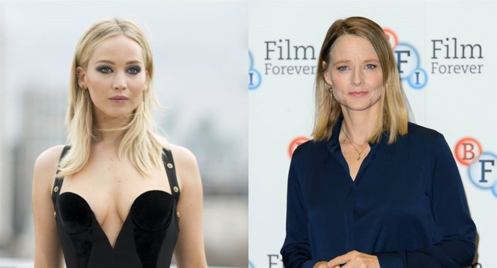 Jennifer Lawrence y Jodie Foster