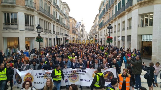 Jusapol Málaga manifestación 