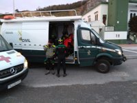 La Guardia Civil busca al quinto migrante que según los supervivientes viajaba en la patera naufragada cerca de Ceuta