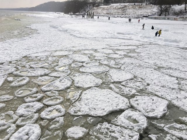 Ola de frío en Polonia