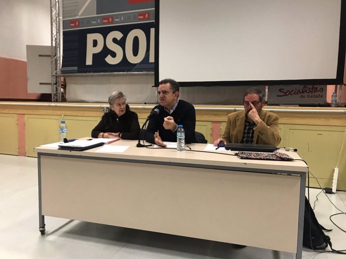 José Manuel Franco, en las Jornadas del PSOE-M en Getafe