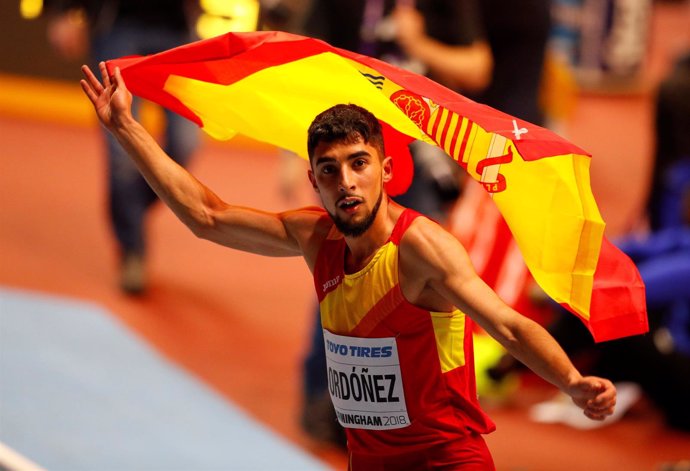 Saúl Ordóñez, plata en 800 metros del Mundial
