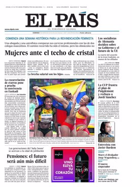 Portada de El País del 4 de marzo de 2018