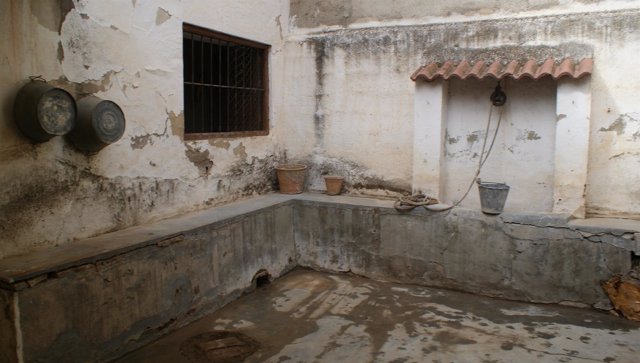 Interior de la casa que inspiró a Lorca para escribir La casa de Bernarda Alba