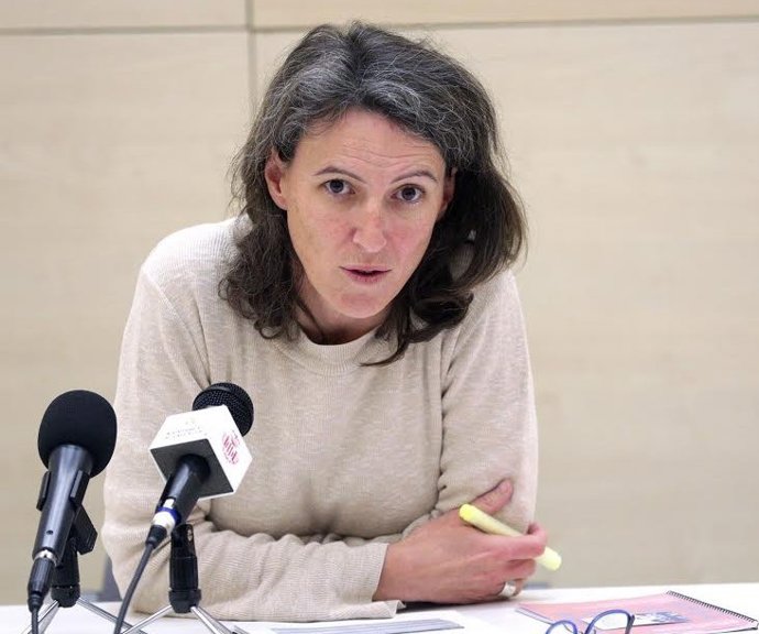 La segunda teniente de alcalde y portavoz de València en Comú, María Oliver 