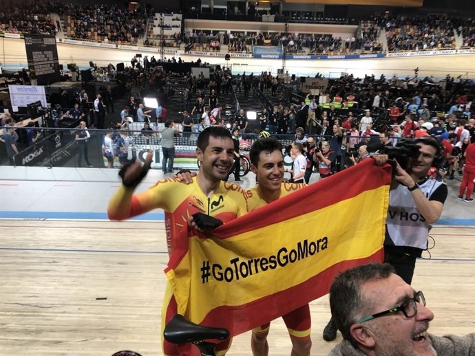 Albert Torres y Sebastián Mora Madison Mundial