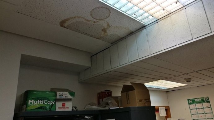 Juzgados de la Comunidad tras las lluvias