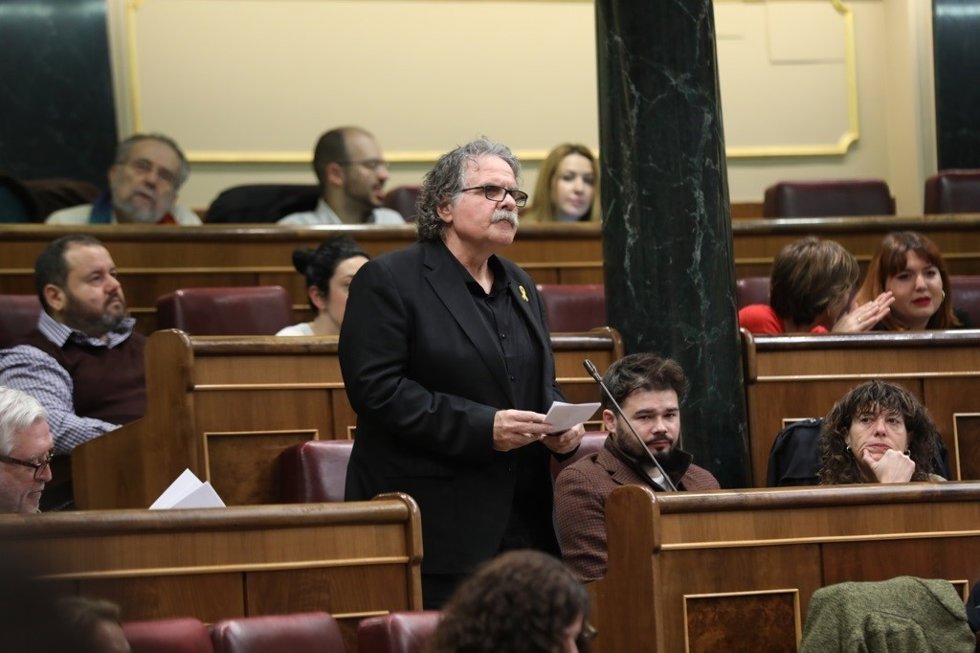Tardá en la sesión de control al Gobierno en el Congreso