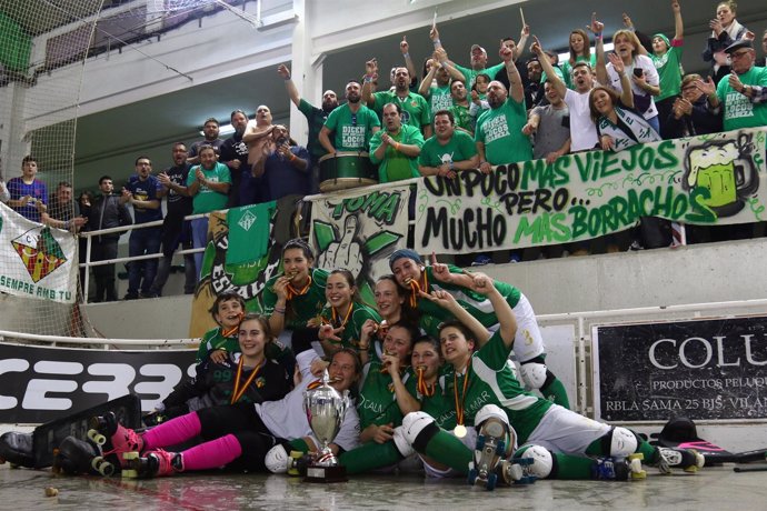 El Calmar CP Vilanova se proclama campeón de la Copa de la Reina