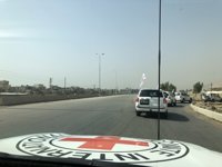 El CICR describe como "un primer paso positivo" la llegada del convoy humanitario a Ghuta Oriental