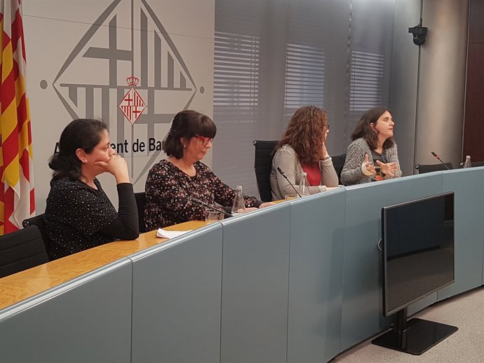 Norma Véliz, Maria Dolors Rodríguez, Laura Pérez i Gemma Tarafa