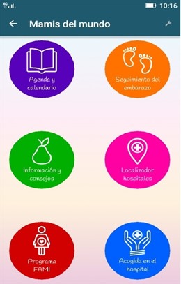 APP 'MAMIS DEL MUNDO' DESARROLLADA POR COLUMBARES Y UMU