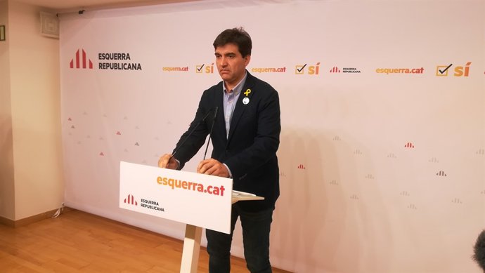 El portaveu d'ERC Sergi Sabrià