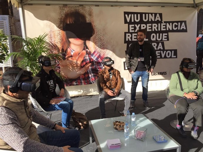 Experiencia de realidad virtual en Las Naves