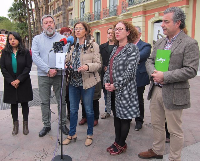PSOE, AHORA MURCIA, CAMBIEMOS Y CONCEJAL TRIGUEROS                        