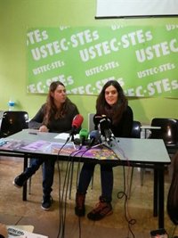 Ustec·Stes llama al profesorado a una huelga de 24 horas el 8 de marzo