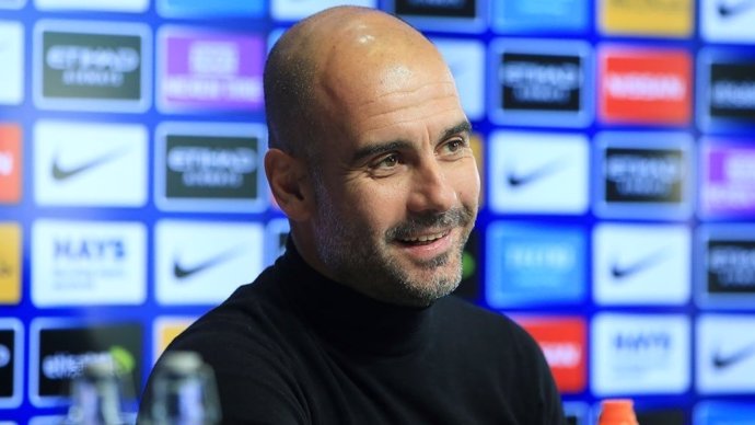 Pep Guardiola, entrenador del Manchester City