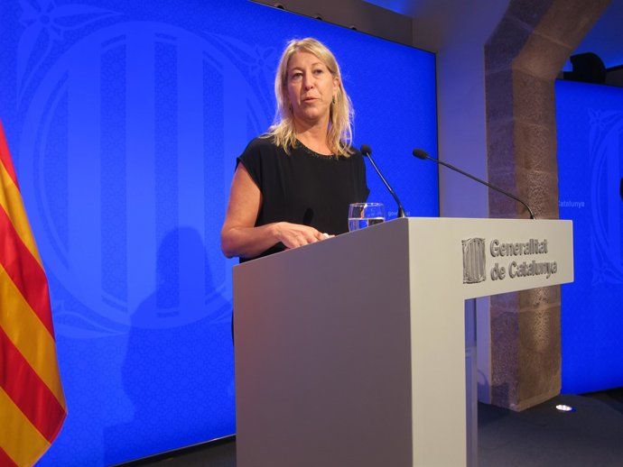 La portaveu del Govern N.Munté