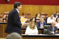 Marín (Cs) siente "decepción personal" con Susana Díaz por las "formas" del acuerdo con Podemos e IU en financiación