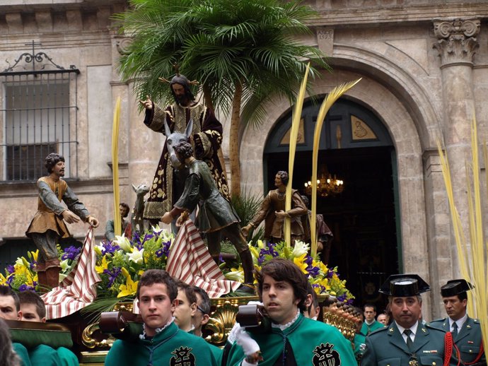 Procesión del Domingo de Ramos en Valladolid