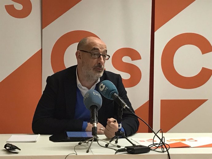 El portavoz de Cs en Cantabria y diputado nacional Féliz Álvarez