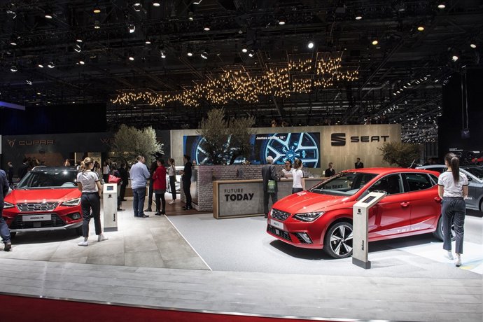 Estand de Seat en el Salón de Ginebra