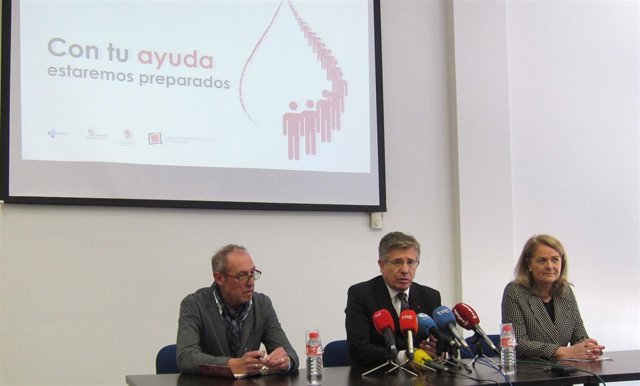 Presentación de la campaña de donación de sangre