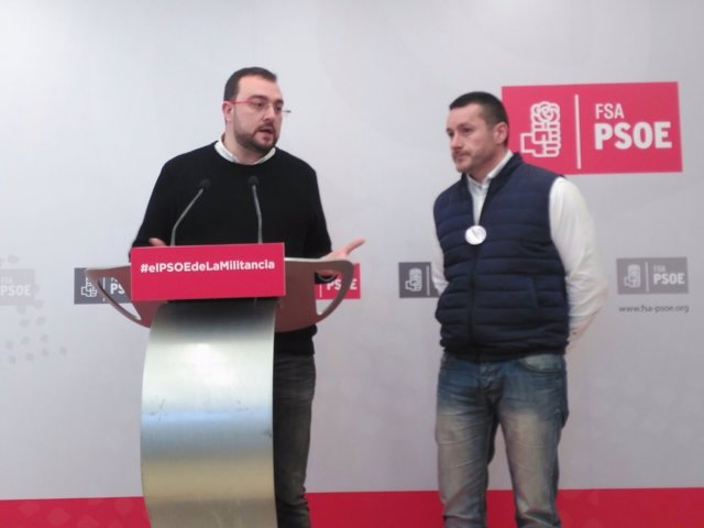 Adrián Barbón y Javier Fernández Lanero