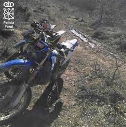Motos denunciadas en Tajonar.