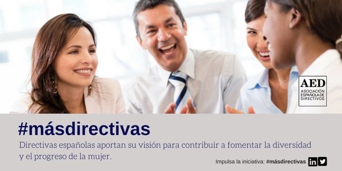 Campanya #Másdirectivas de l'AED