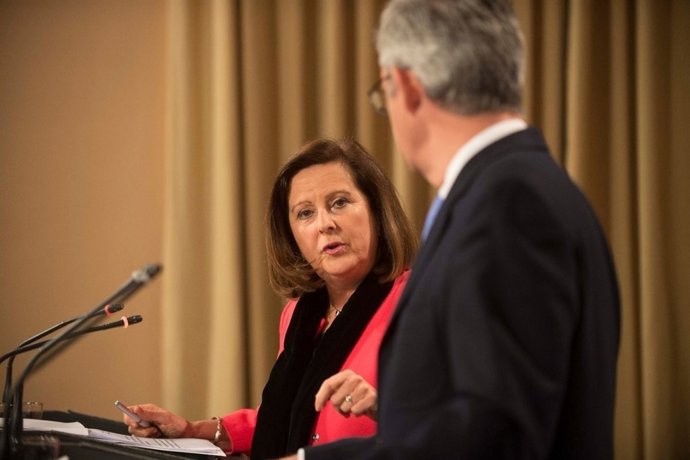 María José Sánchez Rubio, este martes