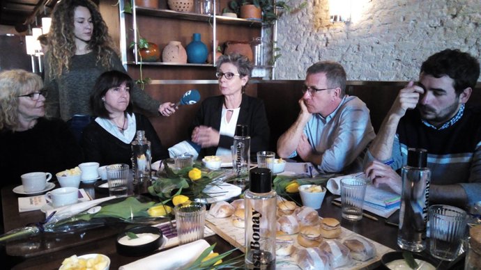 La directora de màrqueting de Mytaxi, Sandra Sancho