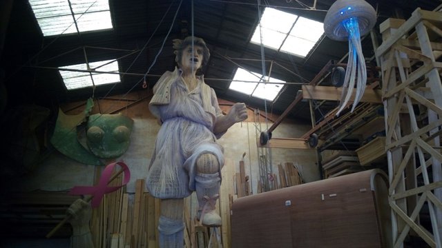 La falla 'Plantar la esperanza'