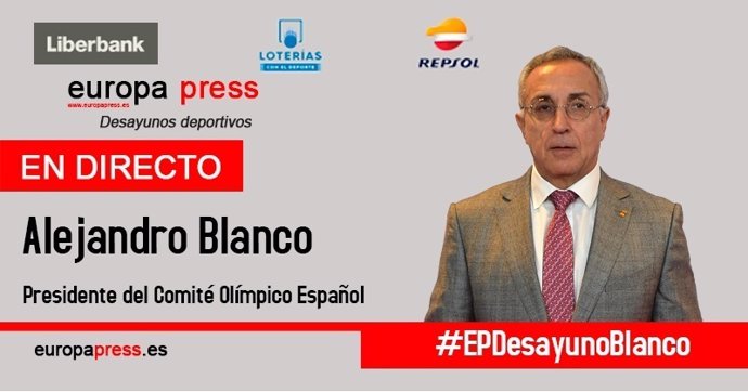 Portadilla del Desayuno Deportivo con Alejandro Blanco