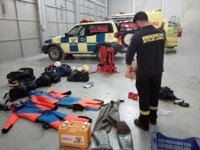 Un total de 13 voluntarios del Servicio Municipal de Emergencias de Lorca se unen a la búsqueda de Gabriel Cruz