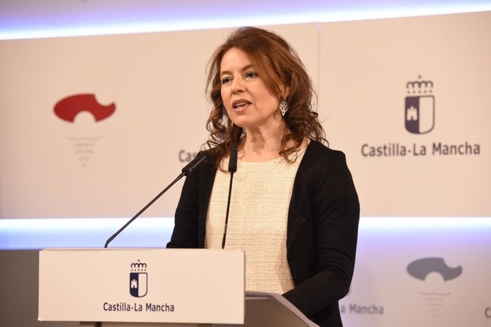 Aurelia Sánchez en rueda de prensa