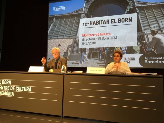 Ricard Vinyes i Montserrat Iniesta al Born CCM