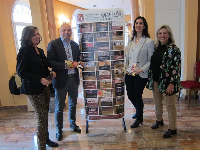 Presentación de la programación del Gran Teatro de Cáceres                     