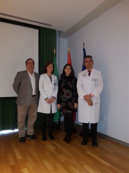 Profesionales del Hospital Reina Sofía
