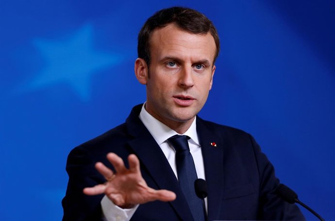 El presidente de Francia, Emmanuel Macron
