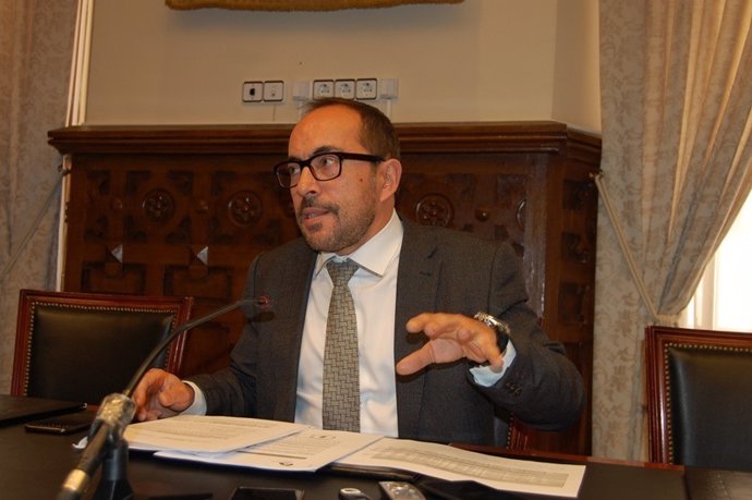El presidente de la Diputación de Soria, Luis Rey.